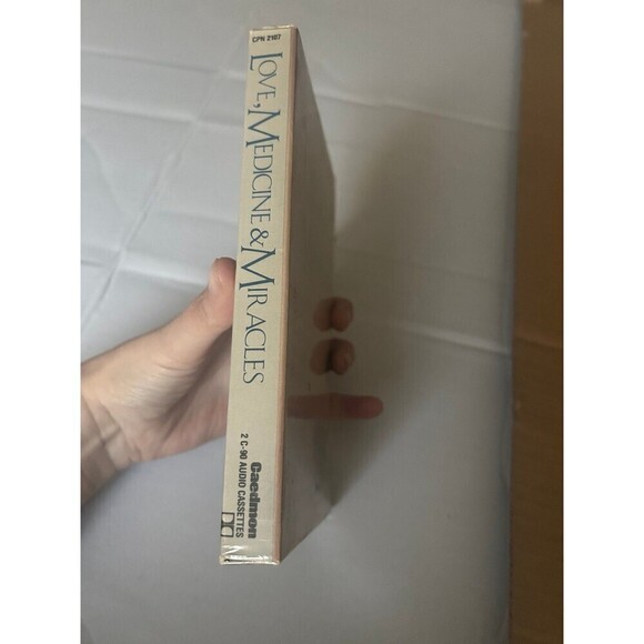 Love Medicine & Miracles Audio Cassette Lessons Learned Self Healing Surgeons - Picture 3 of 4